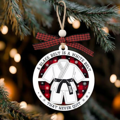 Karate Ornament Boy Christmas Tree Decoration - Jiu Jitsu Gift