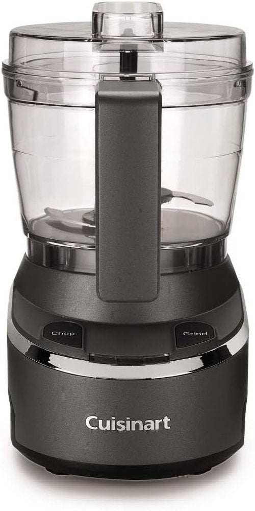 Cuisinart Mini Food Processor - Electric Chopper for Vegetables & Meats | 4 Cup, Black, RMC-100