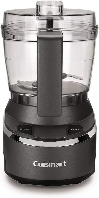 Cuisinart Mini Food Processor - Electric Chopper for Vegetables & Meats | 4 Cup, Black, RMC-100
