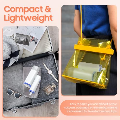Portable Handheld Garment Steamer Iron for Clothes - Foldable 1000W