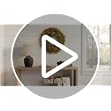 Boxwood Fall Wreath for Front Door - 24in Artificial Autumn Decor, Farmhouse Outdoor Seasonal Decoration