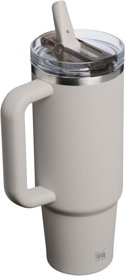 STANLEY Quencher ProTour 30 oz Tumbler - Leakproof Lid, Built-In Straw & Handle | Insulated Stainless Steel | BPA-Free | Ash