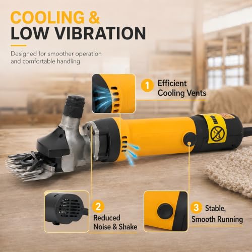Electric Carpet Trimmer with Adjustable Speed and Shearing Guide – 690W Heavy Duty Tool