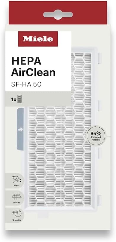 Miele HEPA AirClean Filter - TimeStrip Technology for Miele Vacuum Cleaners