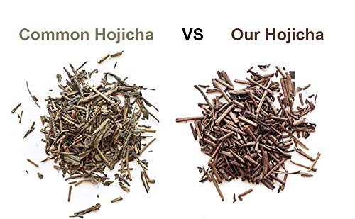 Organic Japanese Hojicha - Yabukita Cultivar 100g (3.5oz) bag - Low Caffeine - Loose Leaf Green Tea