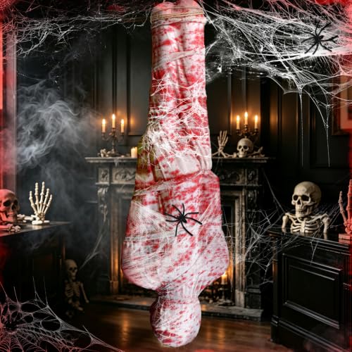 Halloween Body Bag Decorations Outdoor Hanging Corpse Props - 2 Pack 6ft - Variation of THIS listing