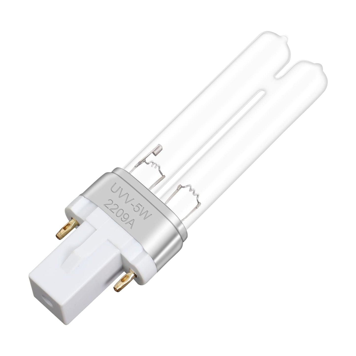 Poweka 2 Packs LB4000 Replacement Bulb Compatible with Germ Guardian AC4825 AC4850PT AC4300BPTCA AC4300BPT AC4850 AC4900 AC4900CA AC4800 AC4900 Purifiers Replace 5W UV-C Bulb