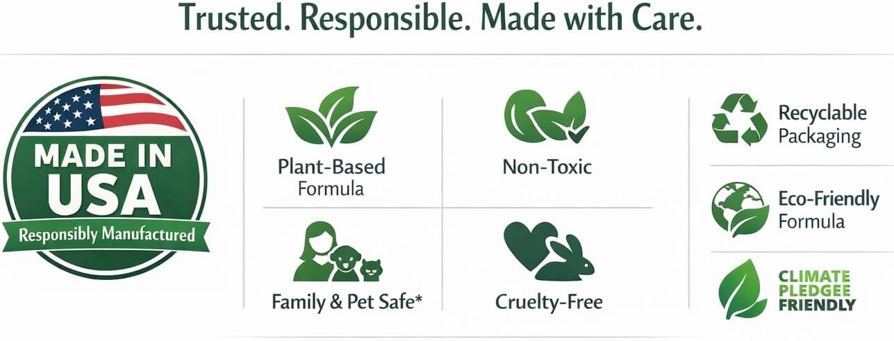 Mint Naturals Natural Ant Repellent Spray - USDA Organic Peppermint Oil Formula, 16 oz - Made in USA