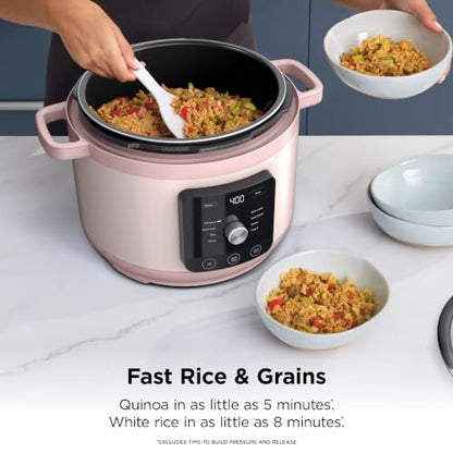 Ninja HyperHeat 9-in-1 Electric Pressure Cooker 6.5 Qt - Rose Quartz