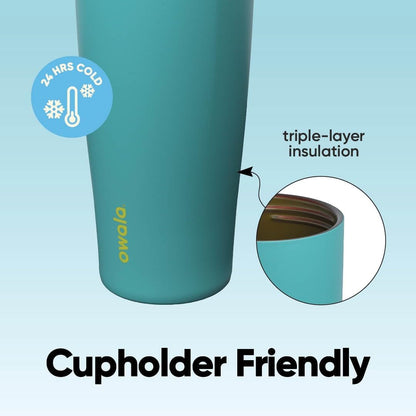 Owala FreeSip Sway Insulated Water Bottle - 30oz Stainless Steel with Two-Way Spout & Built-In Straw | BPA Free, Leak Proof, Ideal for Travel & Sports