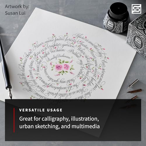 Speedball Super Black India Ink, 2-Ounce