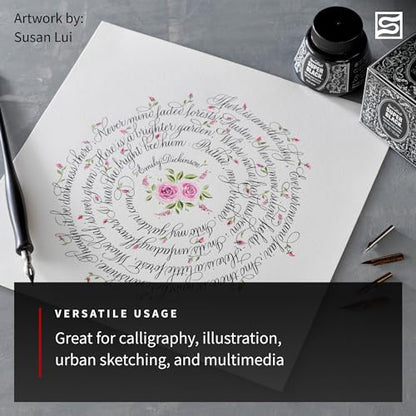 Speedball Super Black India Ink, 2-Ounce