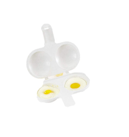 Nordic Ware 7-1/4 in. W x 6-3/8 in. L White Egg Poacher