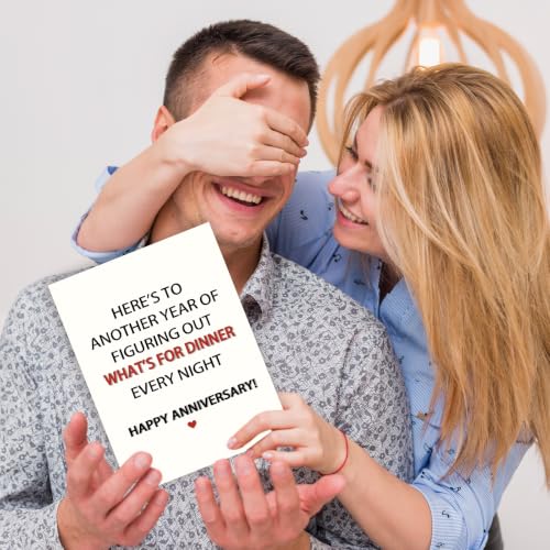 Funny Anniversary Card for Men & Women - Husband Wife Couple ZY-439