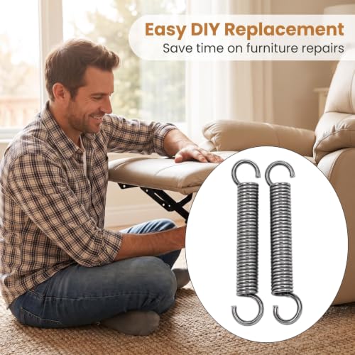 5-1/8 Inch Recliner Spring Replacement Stainless Steel Tension Spring - Variation of THIS listing