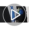 Royal Blue Corsage and Boutonniere Set Prom Homecoming Flower - Elegant Matching Floral Accessories