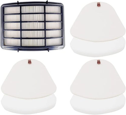 Dttery Replacement HEPA Filters & Foam Felt for Shark Navigator Vacuums | Fits CU500, NV350, NV351, NV352, NV355, NV356E, NV360, UV440, UV540