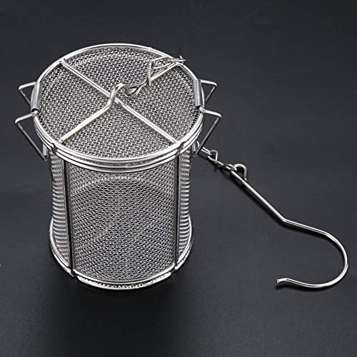 Spice Seasoning Strainer Stainless Steel Tea Strainer Soup Seasonings Seperation Basket Spice Filter