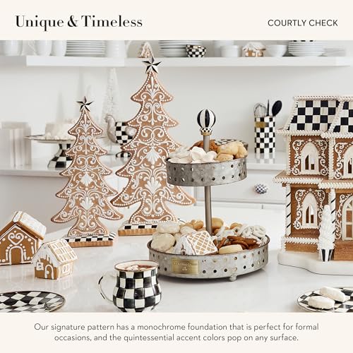 MacKenzie-Childs Gingerbread Cookie Tabletop Tree - Large 6in