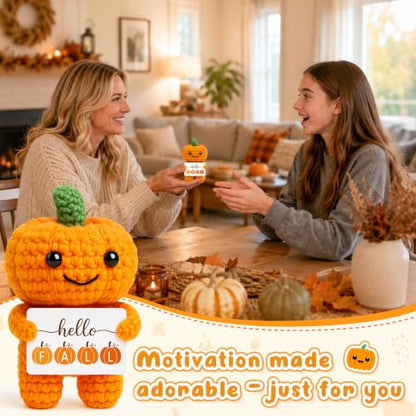 Mini Pumpkin Fall Decor Basket for Thanksgiving & Autumn Home