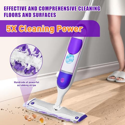 Power Mop Pads Refills for Swiffer PowerMop Multi-Surface Mopping Pad Disposable Replacement Mop Pads Compatible with Swiffer PowerMop,Safe on All Finished Floors,18 Count.