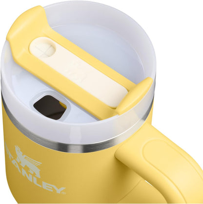 STANLEY Quencher H2.0 Tumbler - 14 oz Insulated Stainless Steel Cup with Handle & Straw | BPA-Free Daffodil