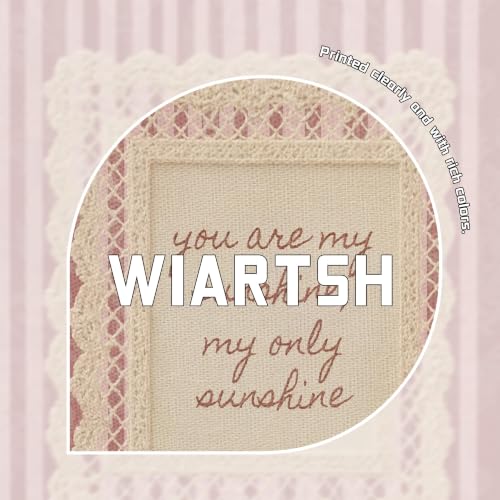 You Are My Sunshine Pink Nursery Wall Art - Framed Canvas Print, 10x8 in
