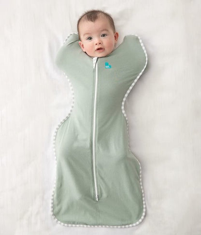 Love to Dream Swaddle Up - Baby Sleep Sack for Self-Soothing | Lite 0.2 Tog, 13-19 lbs, Olive