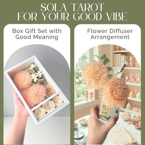 Tarot The Fool Sola Flower Diffuser Gift - Handmade Fragrance Decor