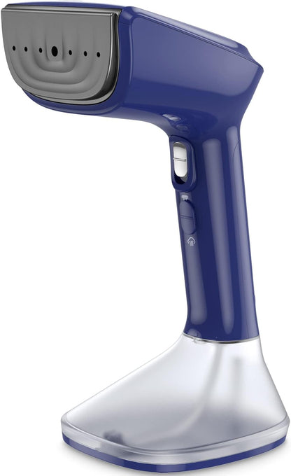 Skiennix Steamer for Clothes - 1800W Powerful Steam, Fast 20-Second Heat-Up, Detachable Tank - Blue