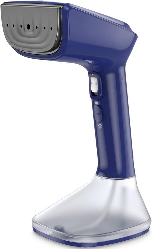 Skiennix Steamer for Clothes - 1800W Powerful Steam, Fast 20-Second Heat-Up, Detachable Tank - Blue