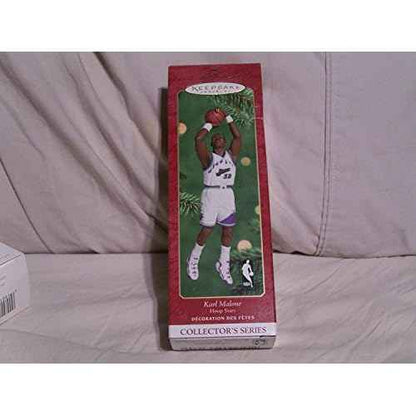 Hallmark 1 X 2000 Ornament Karl Malone # 6 in Hoop Stars