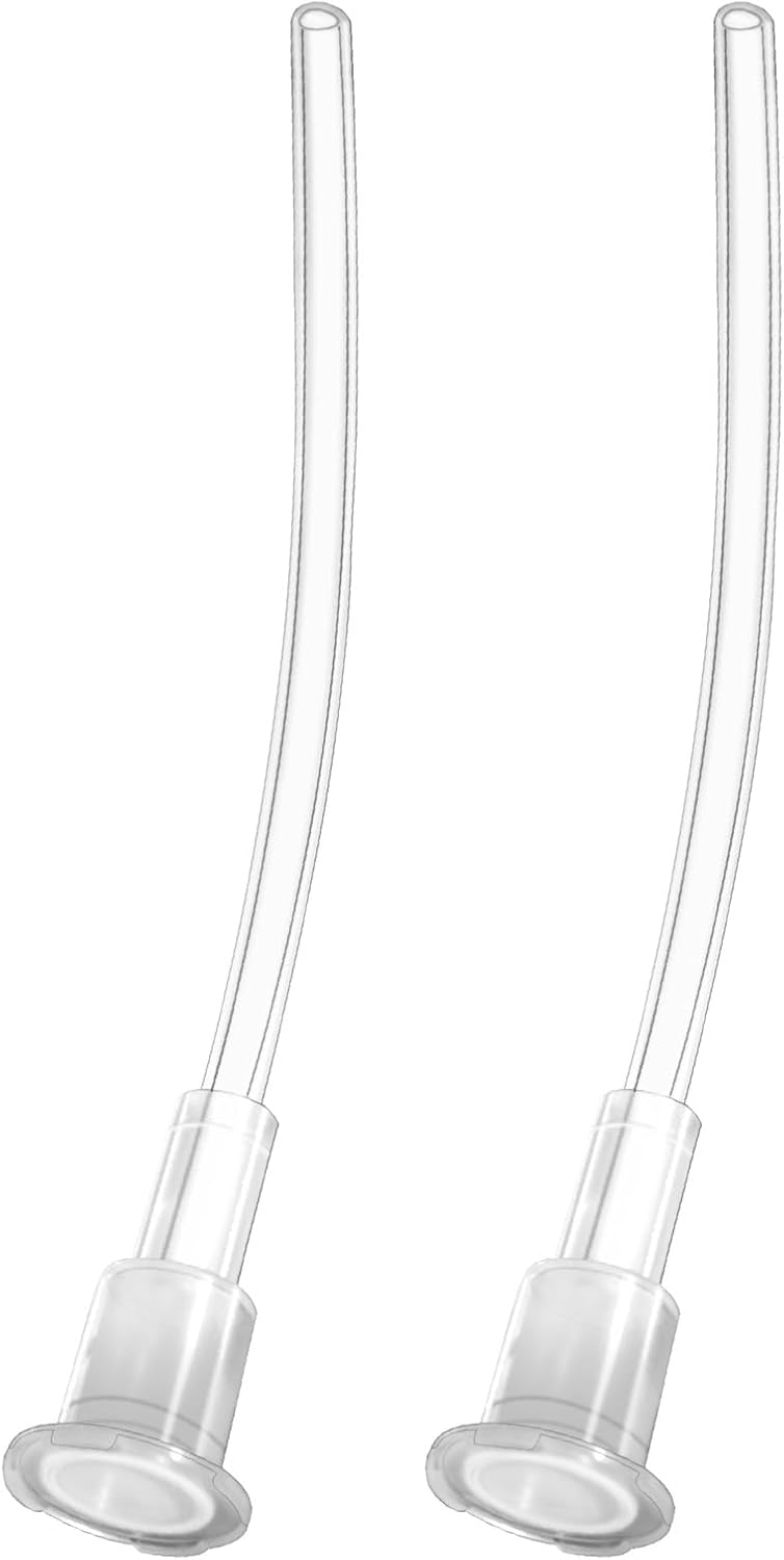 YARRAMATE Glass Oil Sprayer - 16oz/470ml with White Finish & 2 Replacement Straws