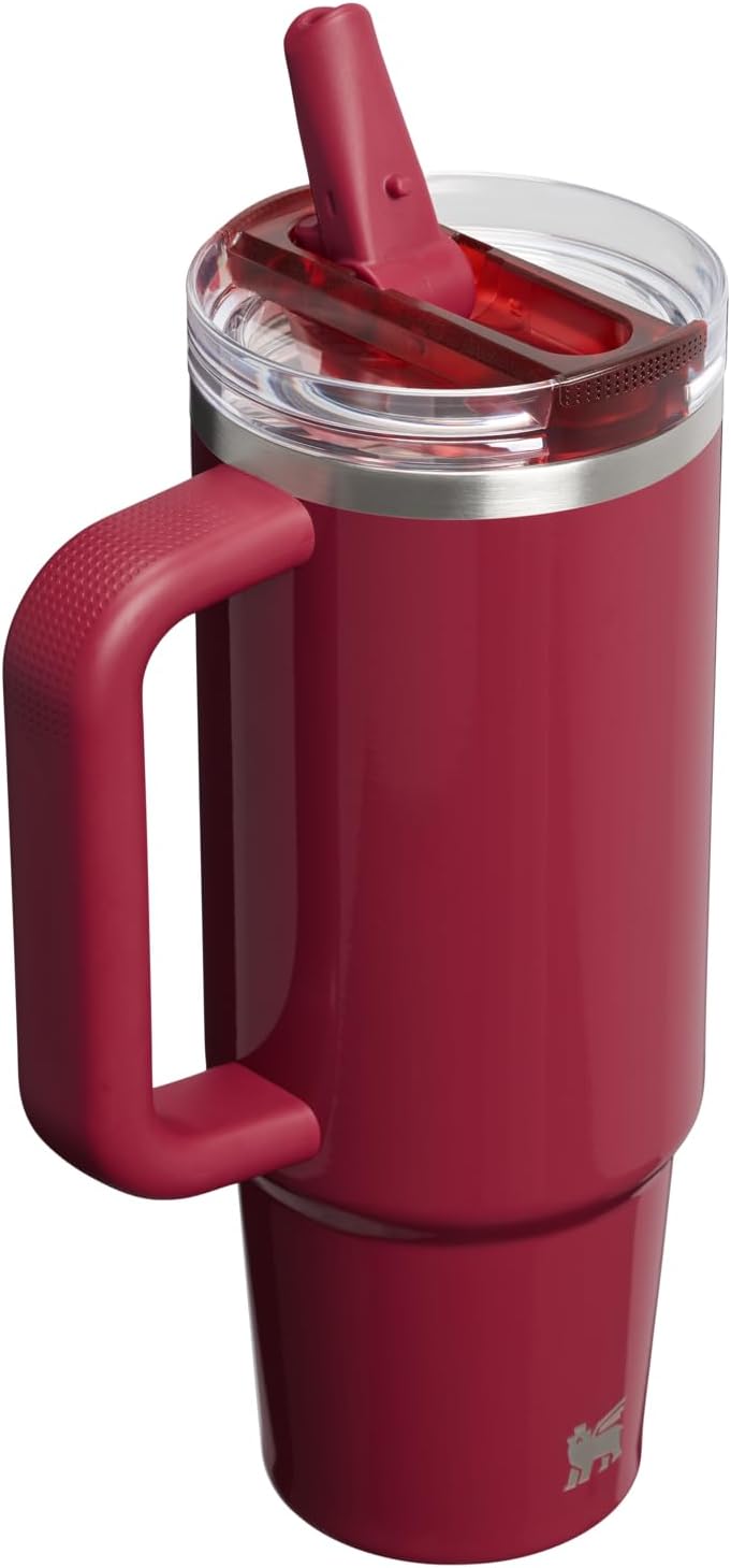 STANLEY Quencher ProTour Tumbler - Insulated Stainless Steel with Leakproof Lid & Built-In Straw | Cupholder Compatible