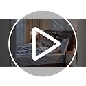 Dark Blue Twin Zipper Bedding Set with Comforter & Fitted Sheet - Geometric Checkered Design