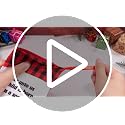 Religious Christmas Stockings DIY Craft Kit with Coloring Pens - 15 Pcs