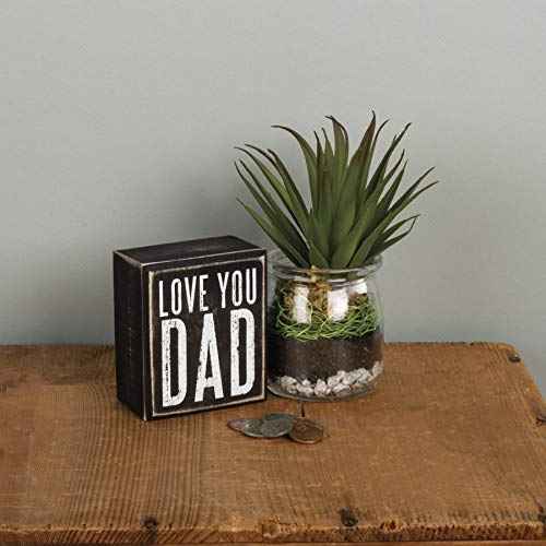 Primitives by Kathy 21748 Classic, Box Sign, Love You Dad