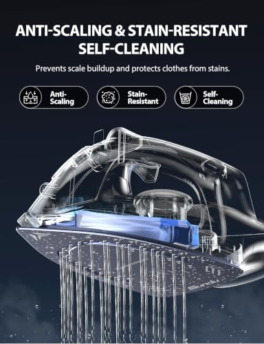 Sundu 1200W Steam Iron with Ceramic Soleplate - Indigo Variation