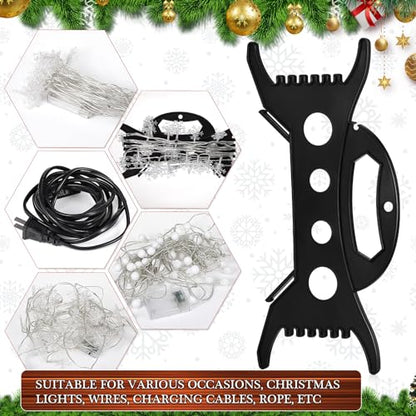 Christmas Light Storage Holder Reel - Black, 36 Pack
