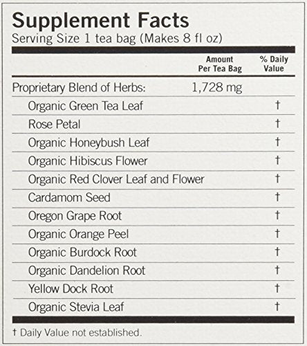 Yogi Herbal Tea, Skin Detox 16 Count (Pack of 3)