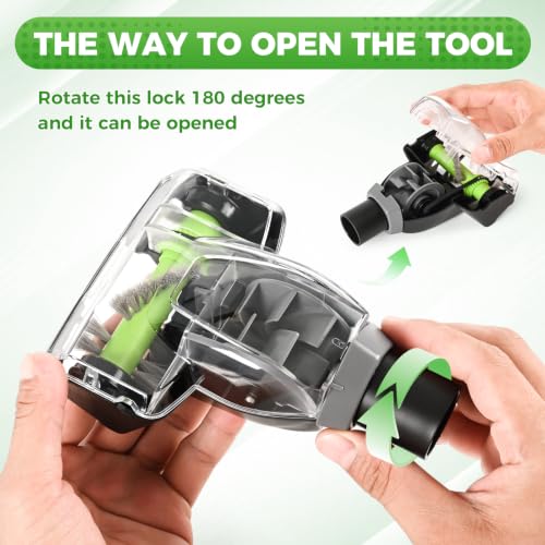 Pet Turbine Eraser Hair Brush Attachment for Bissell Vacuum - Compatible with 2252 2489 2486 2254 22543 24899 Models
