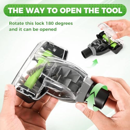 Pet Turbine Eraser Hair Brush Attachment for Bissell Vacuum - Compatible with 2252 2489 2486 2254 22543 24899 Models