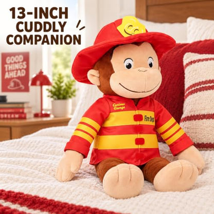 Cute Monkey Plush Pillow - 13 Inch Soft Stuffed Animal Toy - Style-4