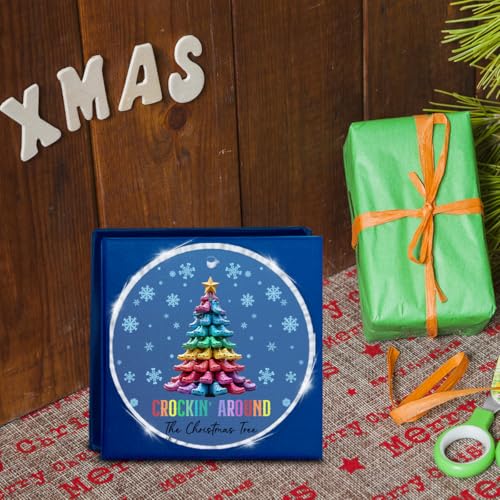 Christmas Tree Ornament Acrylic Keepsake - Funny Slippers Tt Variation