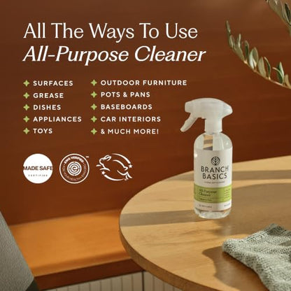 All-Purpose Refillable Surface Cleaner Kit - Natural, Safe, Eco-Friendly