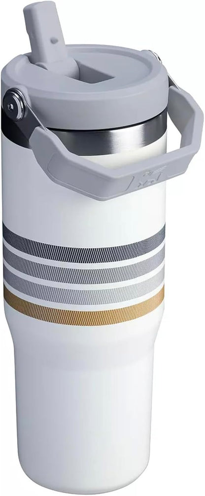 Stanley 30 oz Varsity Iceflow Tumbler Cup - Durable Flip Straw Design for On-the-Go Hydration