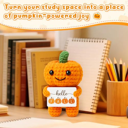 Mini Pumpkin Fall Decor Basket for Thanksgiving & Autumn Home