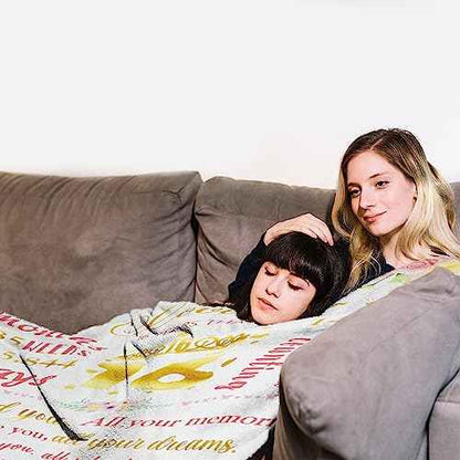 Sweet 16 Birthday Gifts for Girls, 50x60 Happy 16th Birthday Throw Flannel Blanket, Sweet 16 Year Old Girl Birthday Gift Ideas for Sixteen Daughter Sister, Pink Floral 16 Bday Decorations for Friends