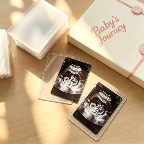 4x6 Side-Loading Ultrasound Photo Protector Case for Sonogram Pictures - Pregnancy Memory