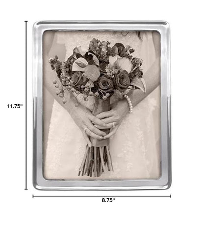 Mariposa Signature 8x10 Frame, Silver